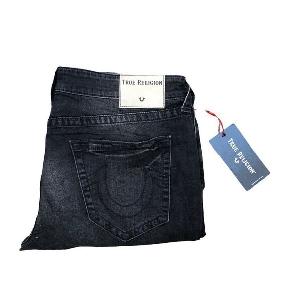 Brand New True Religion Jeans Size 38 FINN Gray - Picture 8 of 11